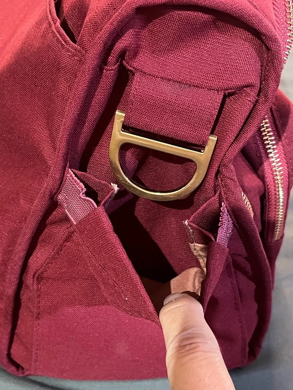 JuJuBe B.F.F Convertible Diaper Bag, Tahitian Red